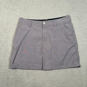 Smartwool Skirt Womens 28 Gray Merino Wool Blend Outdoors Hike Pockets Active